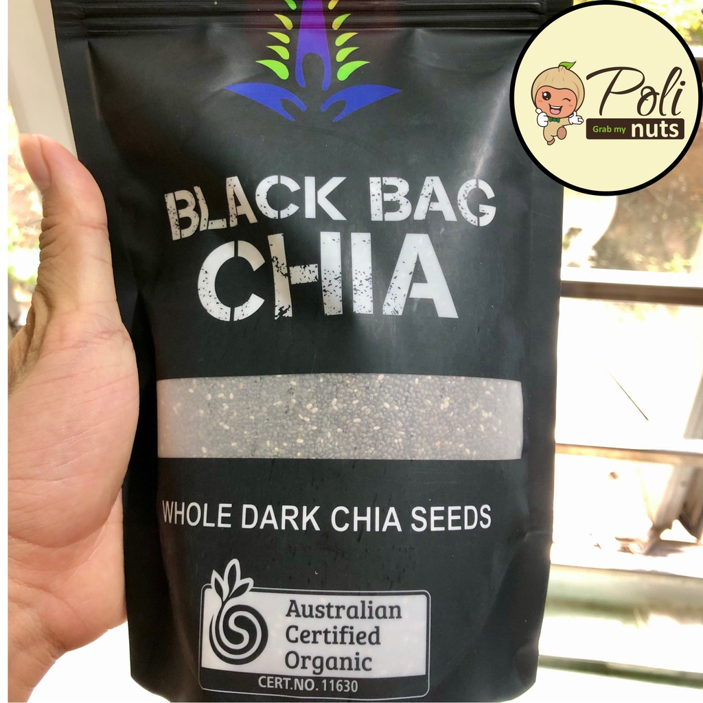 Hạt Chia Đen Nhập Khẩu ÚcGói Black Bag Giá Tốt - 500g