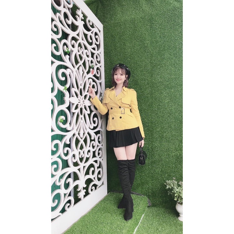 Áo măng tô kaki 2 lớp [HOT NHẤT] chất siêu xịn