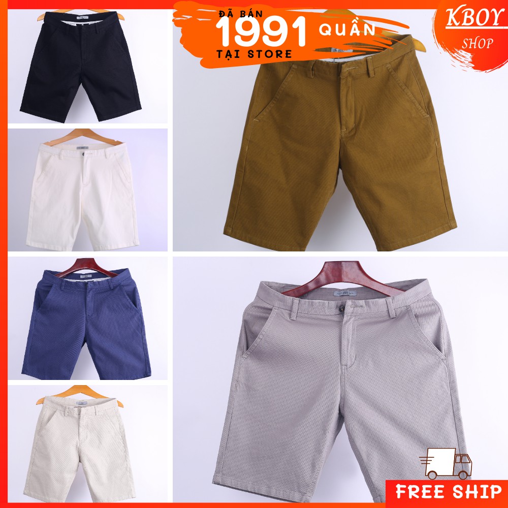 Quần short kaki CÓ THUN, cao cấp,mềm mịn,mat mẻ,Bigsize,6 màu,BASIC,trẻ trung,năng động,lịch lãm,trẻ trung,dày dặn-3038