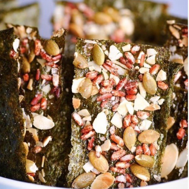 1KG RONG BIỂN KẸP HẠT DINH DƯỠNG