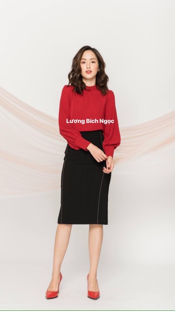 Váy bút chì quá gối thời trang | BigBuy360 - bigbuy360.vn