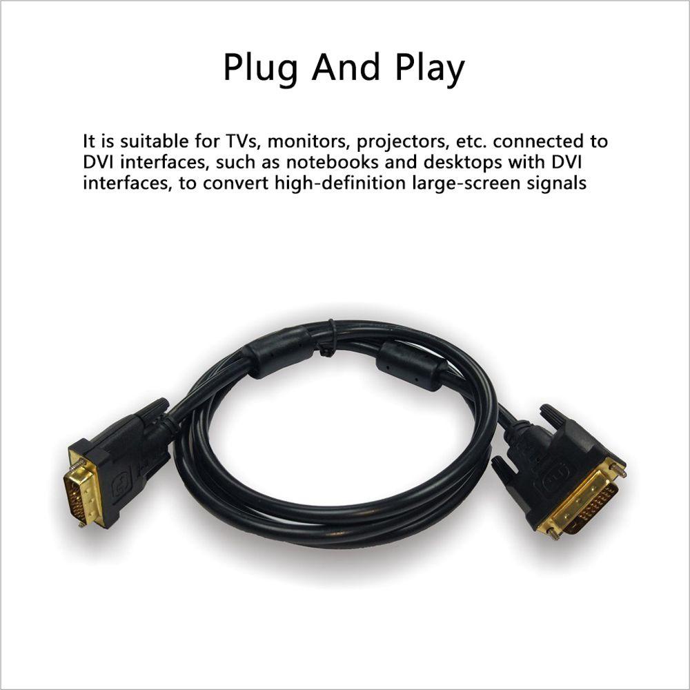 Cáp MàN HìNh MáY ChiếU TAYLOR1 DVI ĐầU CắM Sang ĐầU CắM 1.5m 3m 5m HD 2K / 1080P 24 + 1