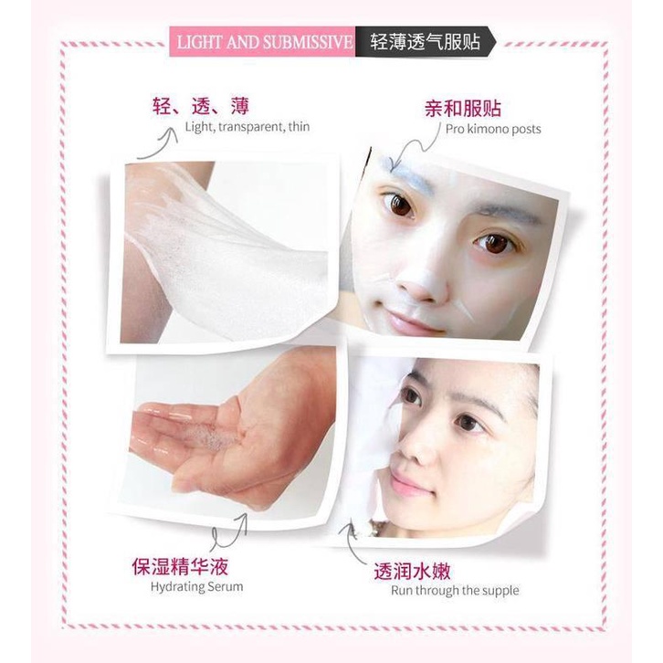 Mặt nạ Giảm mụn Hyaluronic Acid dưỡng ẩm mặt nạ kiểm soát dầu mụn trứng cá cơ bắp làm trắng da | BigBuy360 - bigbuy360.vn