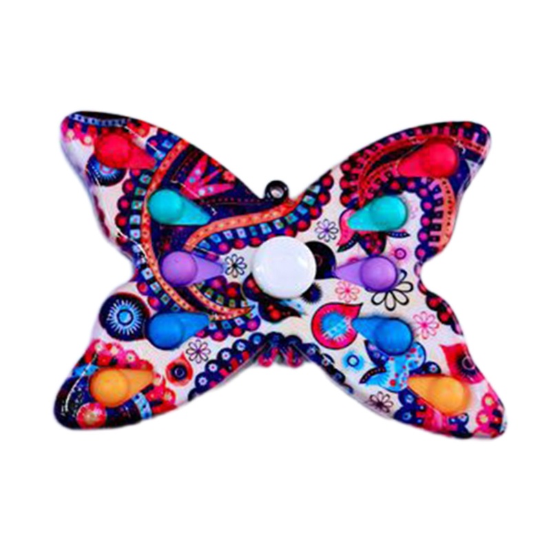 Con Quay Đồ Chơi Spinner HìNh BướM, GiúP GiảM Stress Cho Bé Trên 7 TuổI