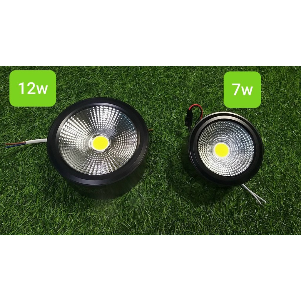 ĐÈN LED ỐNG BƠ COB GẮN NỔI TRẦN 7W và 12W