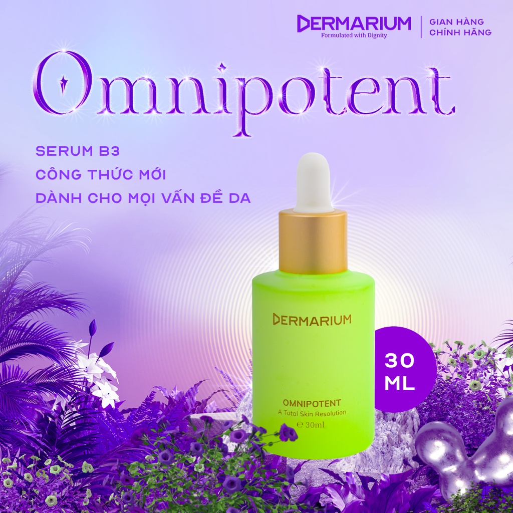 Dermarium Omnipotent - Serum B3 toàn năng cho mọi vấn đề da 30g