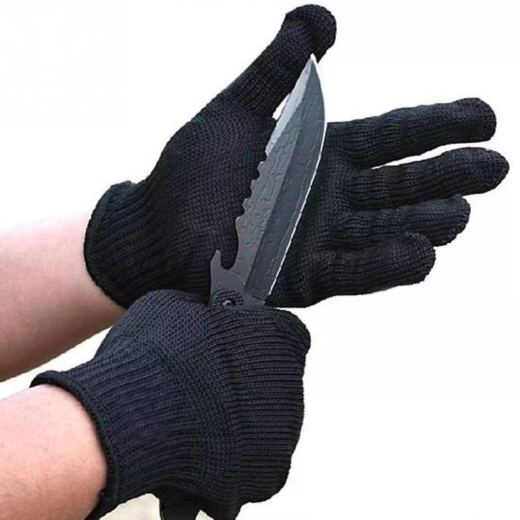 Găng tay bảo vệ chống cắt đứt bằng sợi thép chống gỉ