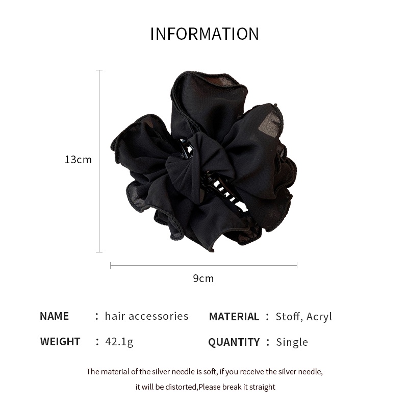 Kẹp Tóc Hình Hoa Lưới Phong Cách Nhật Bản Thời Trang Cho Nữ