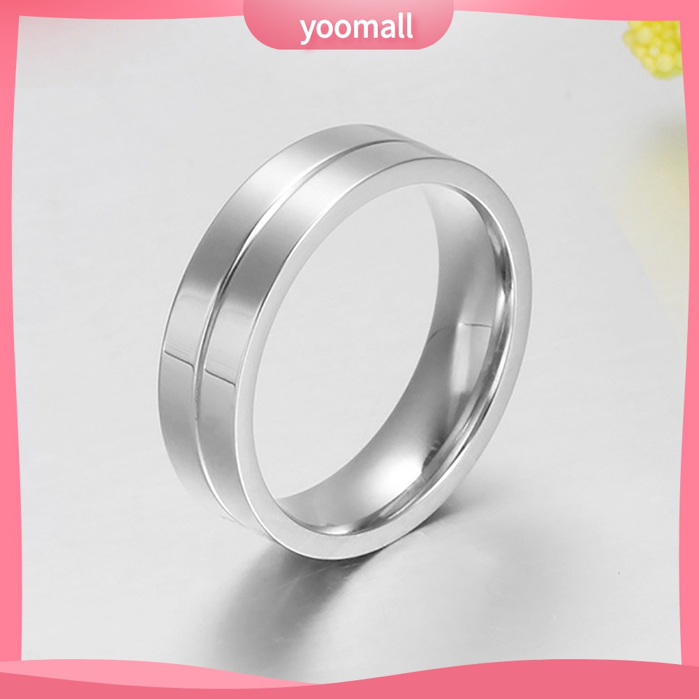 Yomall♡ Nhẫn ĐíNh Đá ThờI Trang Cho CặP Đôi