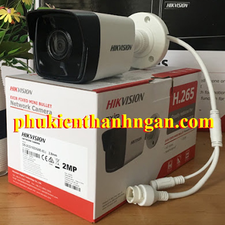 Camera IP hồng ngoại 2.0 Megapixel HIKVISION DS-2CD1023G0E-I