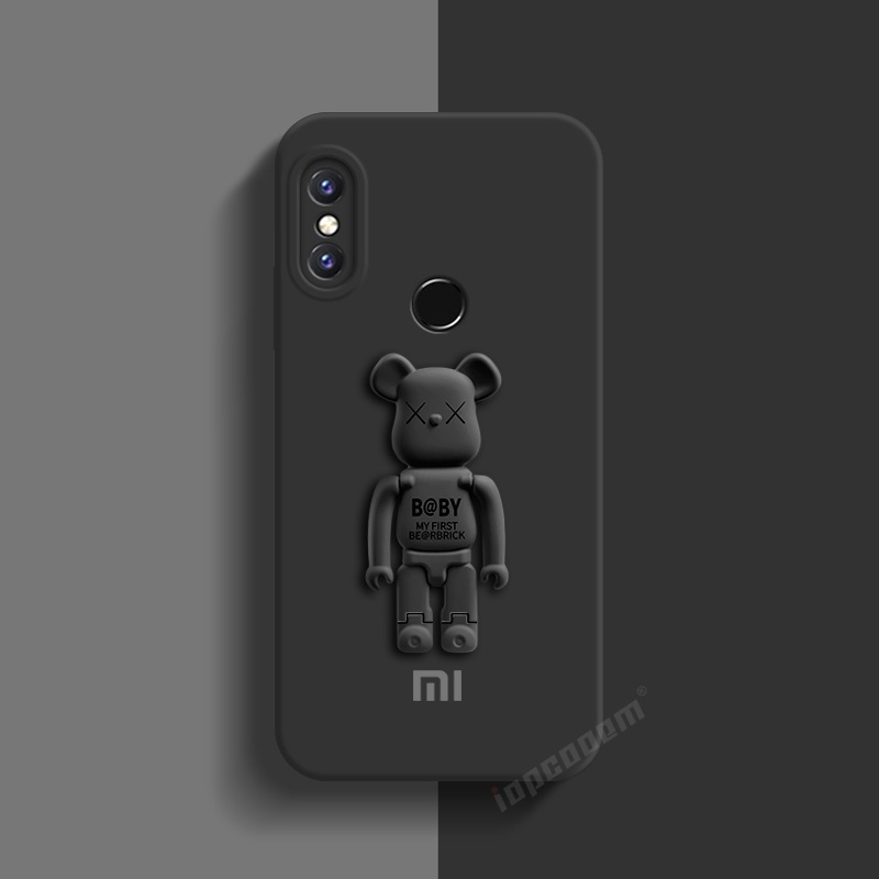 Ốp Điện Thoại Silicon Mềm Có Giá Đỡ Hình Gấu Dễ Thương Cho Xiaomi Redmi Note 5 Pro Redmi 5 Plus