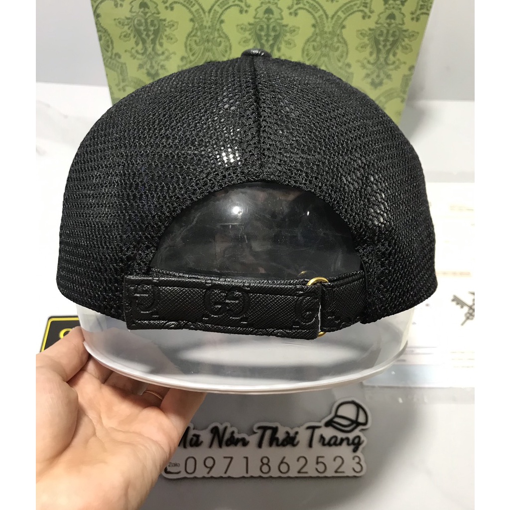 Mũ Lưỡi Trai Da - Nón Kết Nam Dập Nổi Chữ Sắc Nét,Ảnh Shop Chụp.