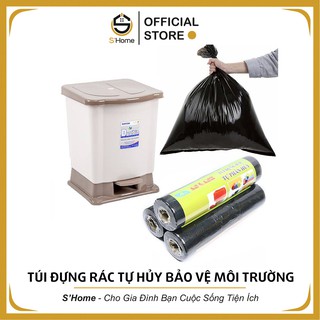 [XẢ KHO] Cuộn Túi Đựng Rác Sinh Học Tự Phân Hủy An Lành, Bảo Vệ Môi Trường, Tiện Lợi, Tiết Kiệm - S'Home