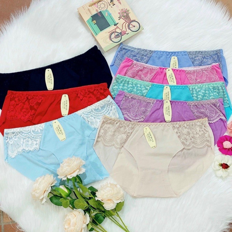 COMBO 10 QUẦN LÓT SU PHỐI REN CỰC ĐẸP | BigBuy360 - bigbuy360.vn