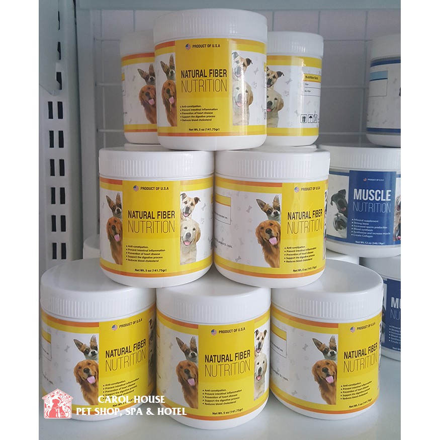 Natural Fiber Pet Nutrition - Chất Xơ Hòa Tan Giúp Cải Thiện Đường Ruột Và Ngăn Ngừa Táo Bón Cho Chó