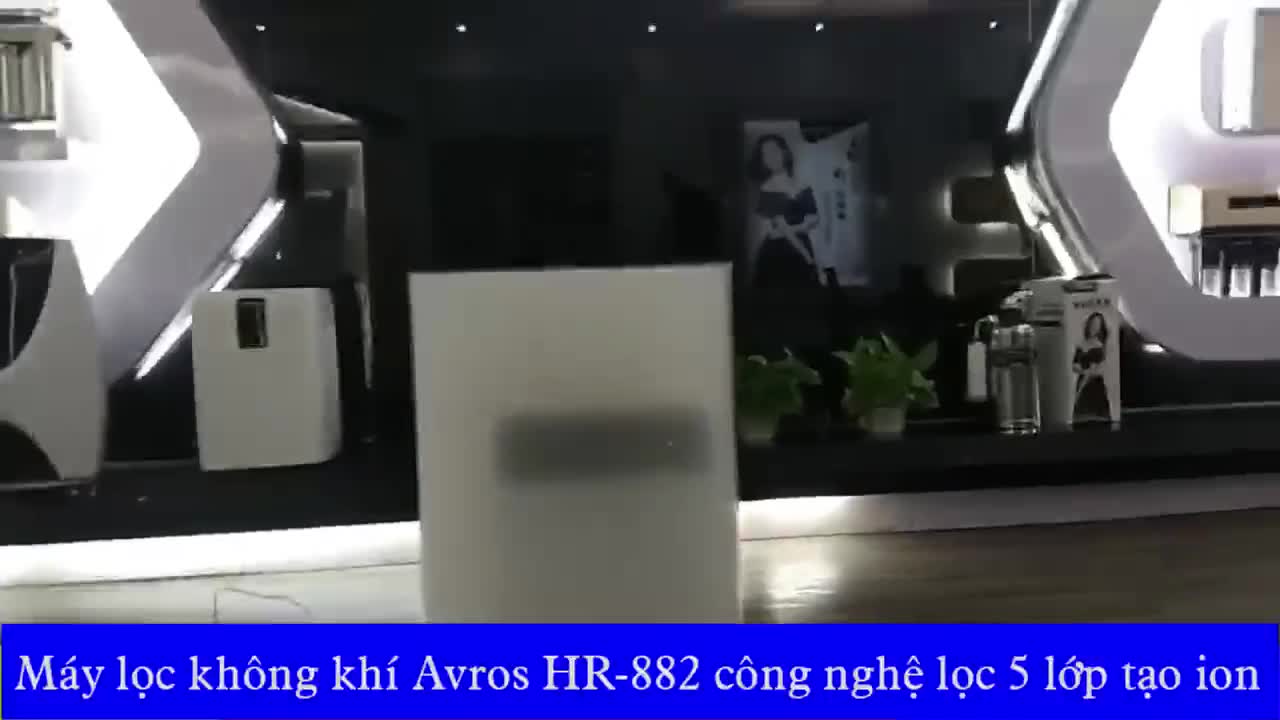 Máy lọc không khí, máy lọc HR-883 công nghệ lọc HEPA kết hợp than hoạt tính, 5 lớp tạo ion âm giúp không khí trong lành | BigBuy360 - bigbuy360.vn