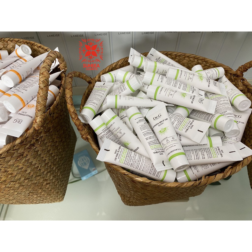 Set kem Chống Nắng Dr.G GREEN MILD / BRIGHTENING UP Sun Mini | BigBuy360 - bigbuy360.vn