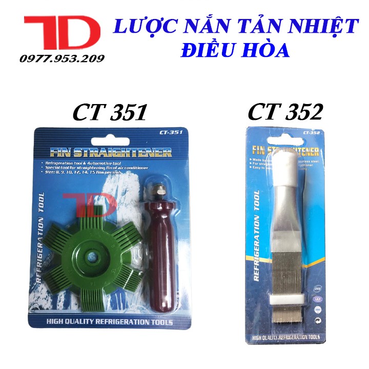 Lược nắn tản nhiệt điều hòa tròn,lược chải dàn nhôm CT351 CT352,chổi nắn dàn nhôm