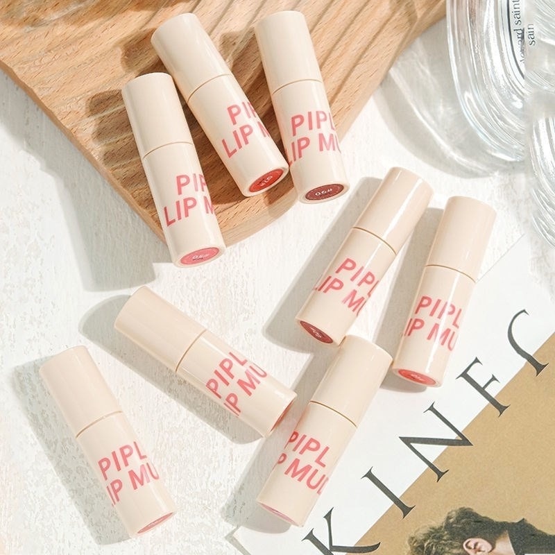 Son Môi 8 Màu Tùy Chọn Chống Thấm Nước Và Mồ Hôi Lâu Trôi Không Dính Cốc