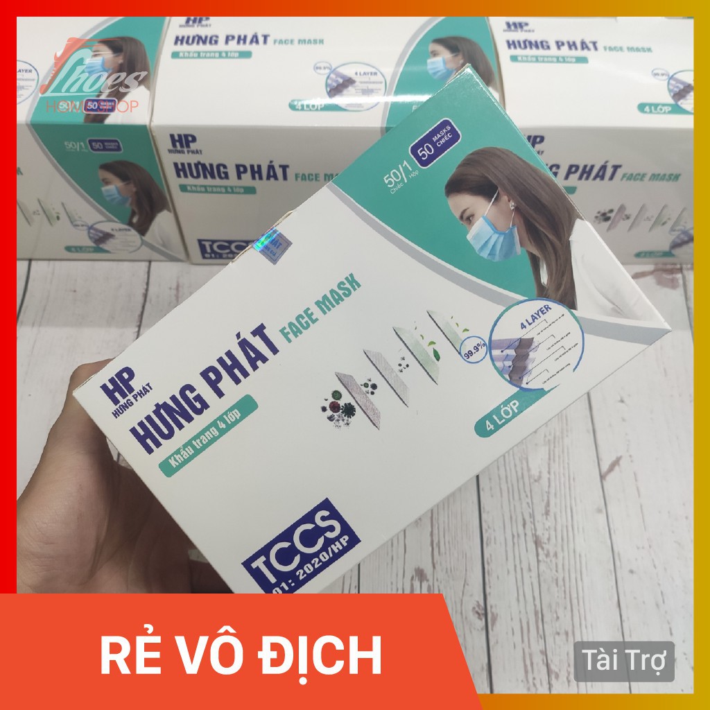 [Chính Hãng] Khẩu Trang Y Tế 4 Lớp Than Hoạt Tính Chính Hãng Mềm Mại Chống Bụi Chống Giọt Bắn