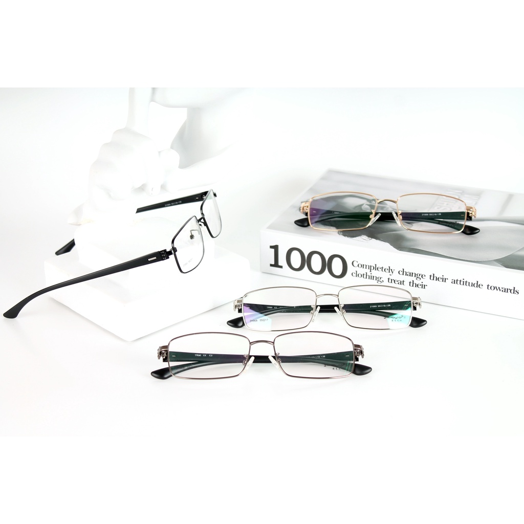 Gọng kính Hợp kim siêu nhẹ hợp thời trang – hàng chính hãng Ouress 21069