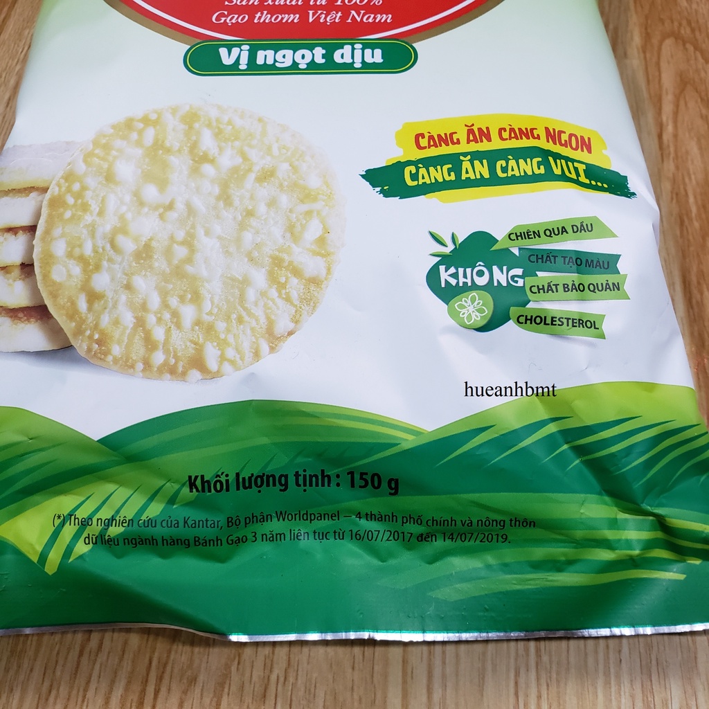 Bánh gạo OneOne Vị Ngọt Dịu gói 150g