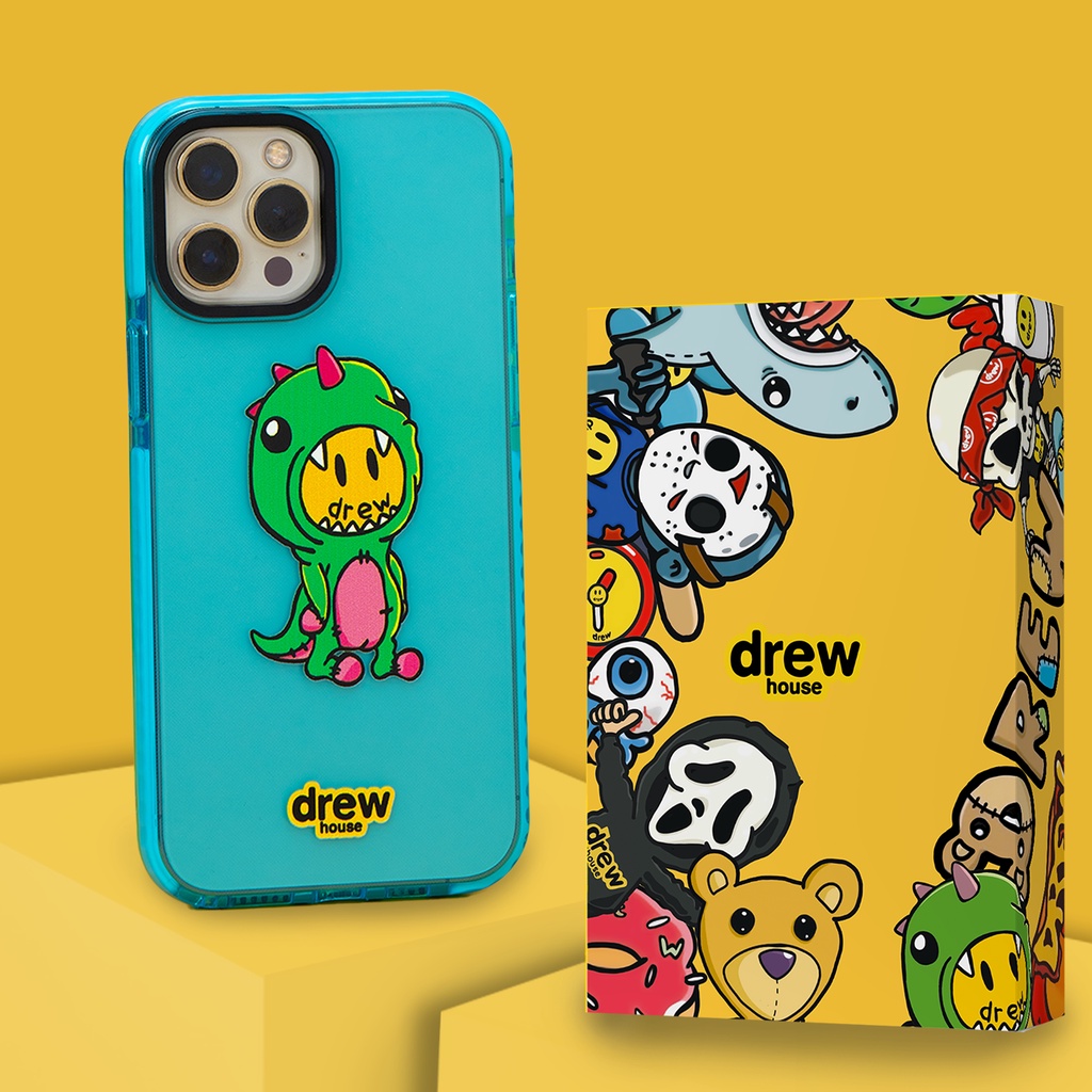 Ốp lưng chống sốc Drew Dino Mint X/Xs/XR/Xs max/11/11 pro max/12/12 pro max/13/13 pro max MCASE