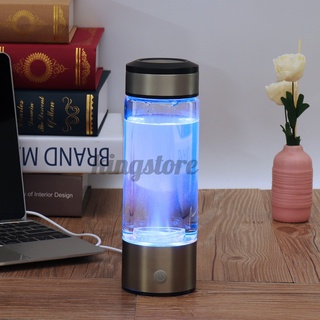 ALKALINE Bình Nước Hydrogen Có Thể Sạc Được 380ml