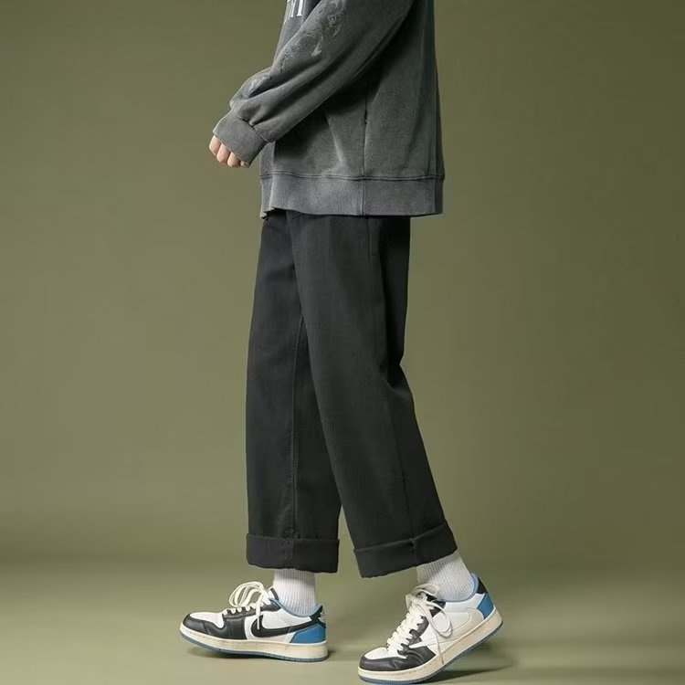 Quần Dài Phong Cách hip hop Đường Phố Hàn Quốc size M-3XL