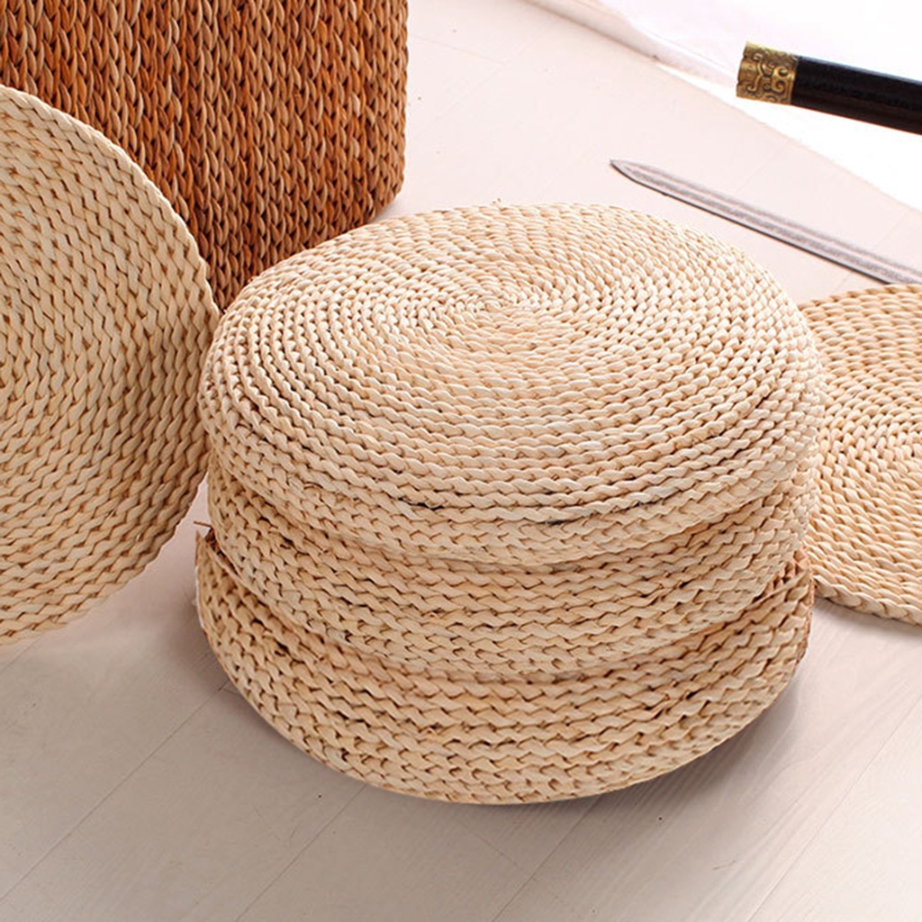 Đệm Ngồi Thiền Tatami Hình Tròn Thoáng Khí Cho Ban Công