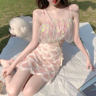 Set váy hè nàng tiên cá cao cấp