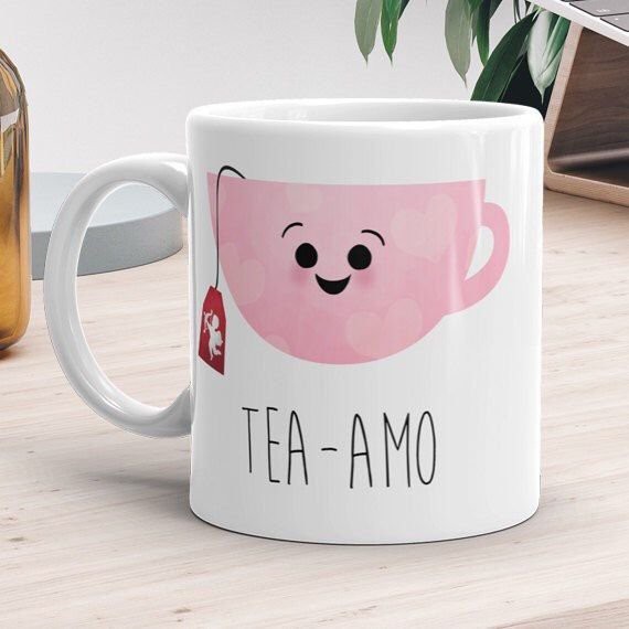 Cốc sứ uống trà cà phê in hình ngộ nghĩnh