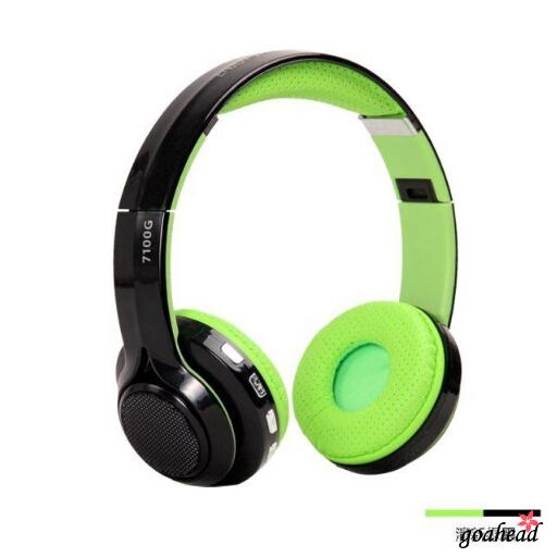 Tai nghe Bluetooth không dây gấp gọn có đèn LED