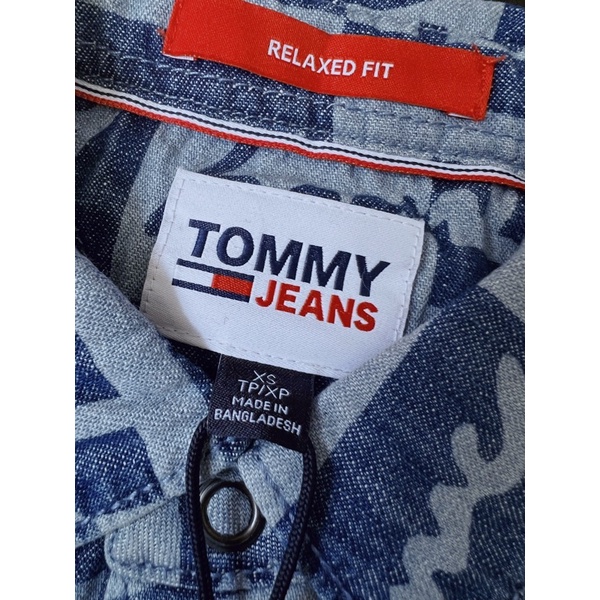 Sơ mi nam ngắn tay Tommy Jeans DM12977