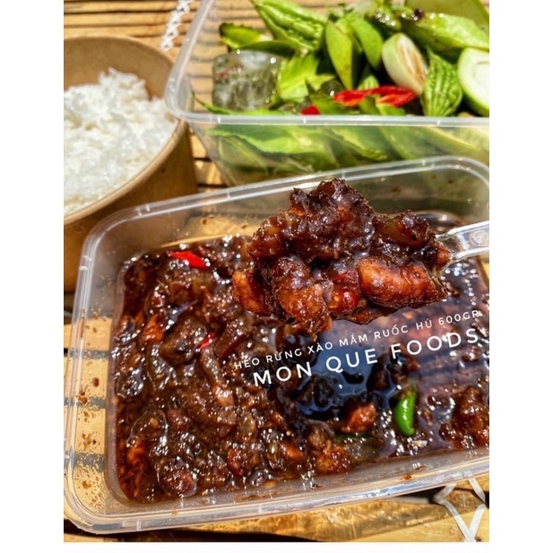 Heo Rừng xào mắm Ruốc