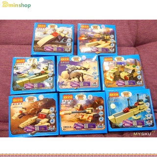 Min cogo 13013 - thanh lý đồ chơi lắp ráp lego chính hãng - mô hình chiến hạm 8 in 1