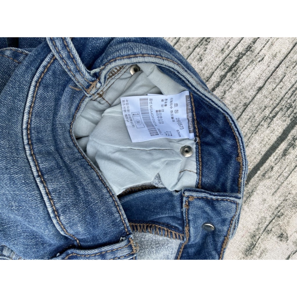 Quần jeans trơn xuất khẩu dư xịn