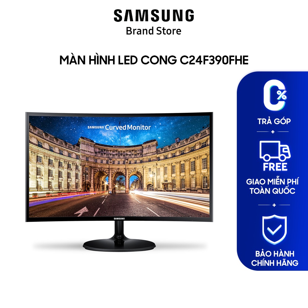 Màn hình LED cong Samsung LC24F390FHEXXV | BigBuy360 - bigbuy360.vn