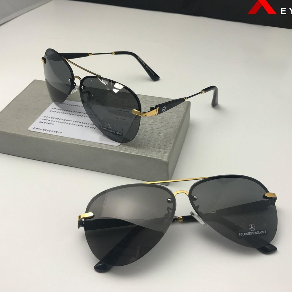 ❌GIÁ SỐC❌KÍNH MÁT NAM CAO CẤP GỌNG KIM LOẠI TRÒNG POLARIZED UV400 HOT TREND