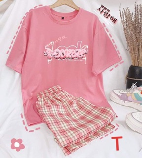 Sét áo look + quần kẻ TT12