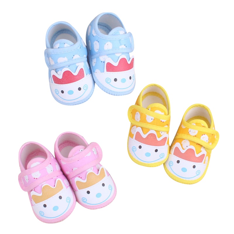 Giày tập đi chống trượt thời trang mùa đông cho bé