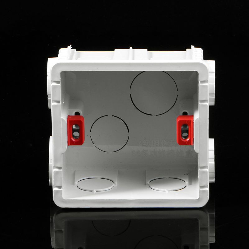 Hộp gắn tường cho đế cắm công tắc PVC loại WER 86