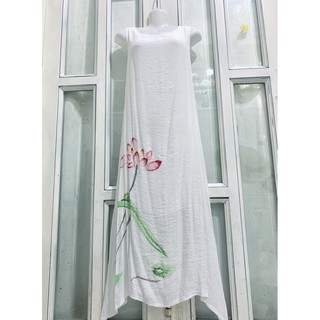 Đầm maxi dáng suông không tay [2 mẫu ]