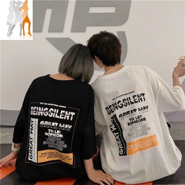 Áo thun unisex nam nữ đều mặc được form rộng tay lỡ - Trùm Chuyên Sỉ Thời Trang