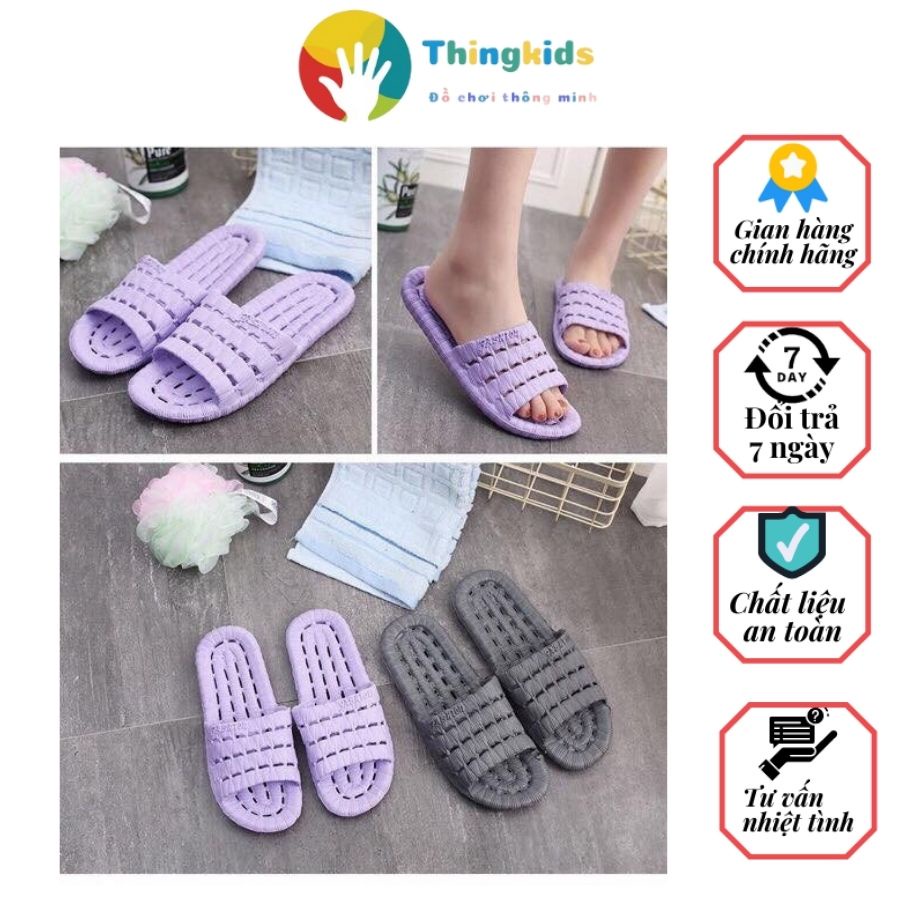 Dép Xốp Dẻo Êm Mềm Đi Trong Nhà + Kèm Ảnh Thật - Thingkids