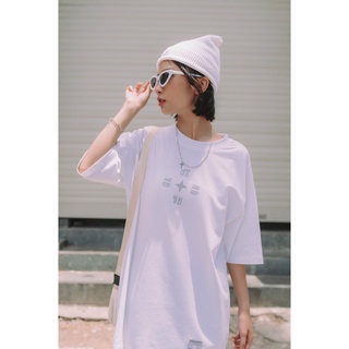 Grimm DC Áo thun tay ngắn Monogram // Trắng
