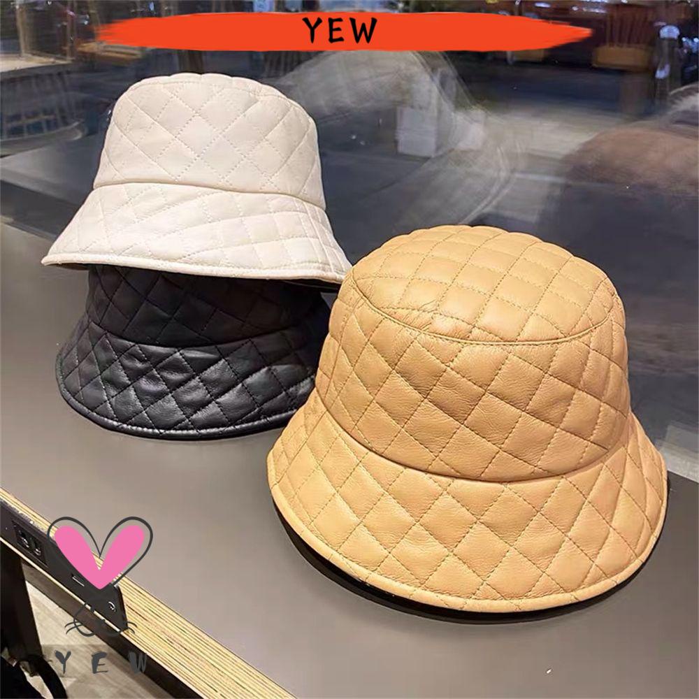 Nón Rộng Vành Bằng Da PU Chống Nắng Thời Trang Dành Cho Nữ