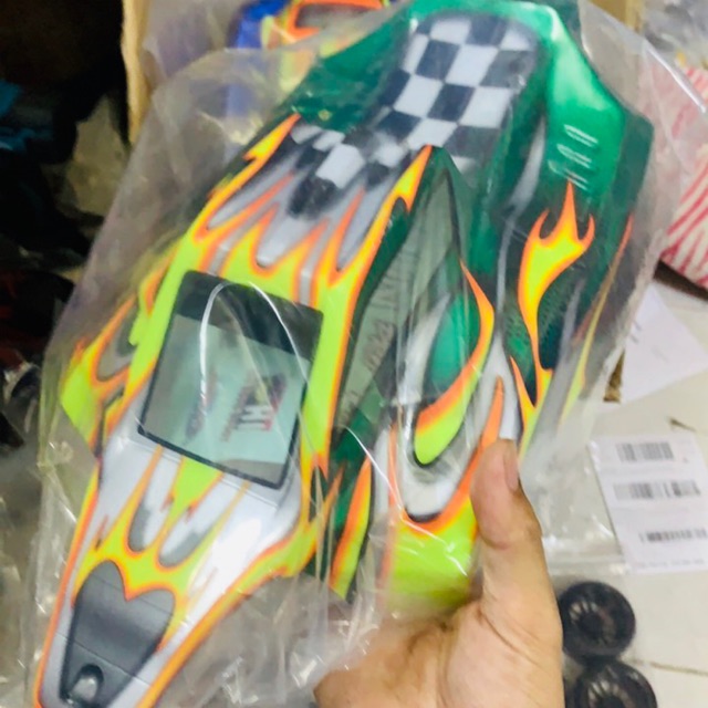 Body shell car xe buggy nitro 1/8 chuẩn thi đấu