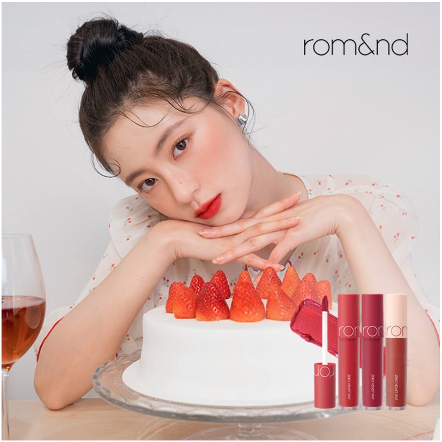 Son kem lì Romand Zero Velvet Tint ( New 5 màu ) | BigBuy360 - bigbuy360.vn