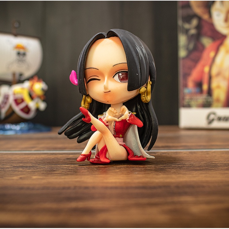 [Rẻ vô địch] Mô Hình Chibi các nhân vật One Piece Mô Hình Băng mũ rơm Luffy , ACE , Sabo Thất Vũ Hải